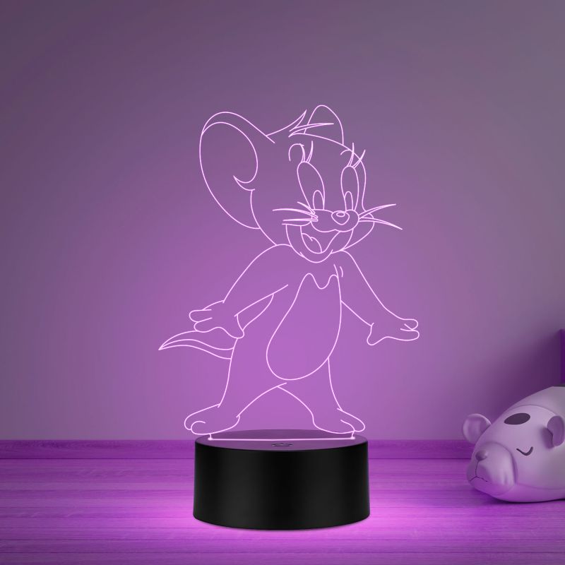 Cute jerry864 3D LED Night lamp for Kids 7 Color Changing Light with Remote Control